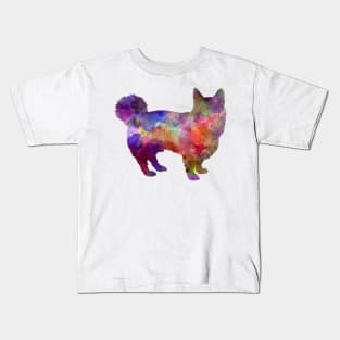 Swedish Vallhund in watercolor Kids T-Shirt